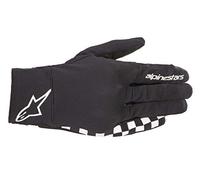 Alpinestars Reef Motorcycle Gloves Black/White, Black White, M