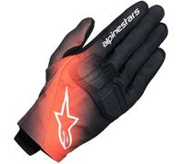 Alpinestars Reef V2 Motorcycle Gloves, black-red, size XL for Men