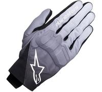 Alpinestars Reef v2 Motorcycle Motorbike Urban Gloves - Mid Grey / Black / White