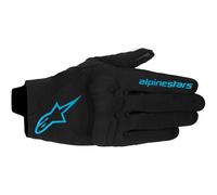 Alpinestars Reef V2 Women's Motorcycle Gloves - Black/Hawaiian Ocean 35803251504