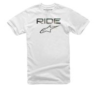 Alpinestars Ride 2.0 Camo Fashionable Casual Wear Printed T-Shirt White