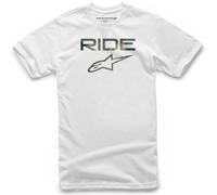 Alpinestars Ride 2.0 Camo T-Shirt, white, size 2XL for Men