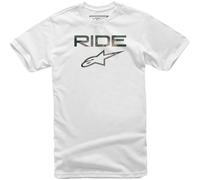 Alpinestars Ride 2.0 Camo White Motorcycle T-Shirt