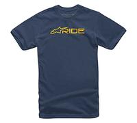 Alpinestars -Ride 3.0 Tee T-Shirt Navy/Gold