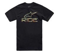 Alpinestars Ride 4.0 Camo CSF Tee - Black Casual T Shirt
