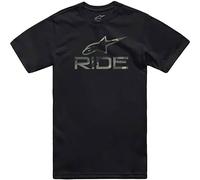 Alpinestars Ride 4.0 Camo Motorcycle Casual CSF T-Shirt - Black