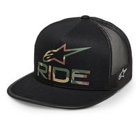 Alpinestars Ride 4.0 Camo Trucker Cap Black Man