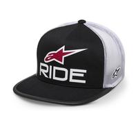 Alpinestars Ride 4.0 Cap Unisex Motorcycle Baseball Hat Black Red Camo