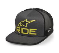 Alpinestars Ride 4.0 Casual Trucker Hat Charcoal / Black / Lime