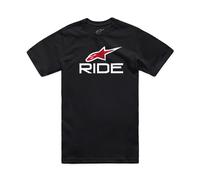 Alpinestars Ride 4.0 CSF Motorcycle Tee Regular Fit T-Shirt Black Red Camo