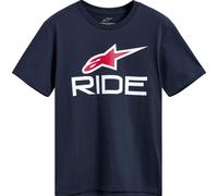 ALPINESTARS Ride 4.0 CSF T-Shirt NAVY/WHITE/RED 2025 Model
