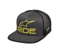 Alpinestars Ride 4.0 Trucker Cap Charcoal Black/Lime Charcoal Black,Lime