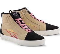 Alpinestars Ride-63 Canvas Motorcycle Shoes, beige/black, size 8,5