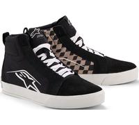 Alpinestars Ride-63 Canvas Motorcycle Shoes, black/white/sand, size 12,5