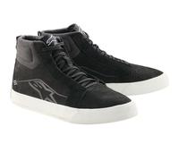 Alpinestars Ride-63 Leather Motorcycle Riding Shoe Boots - Black / White