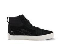 Alpinestars Ride-63 Leather Shoes Men's, Motorcycle Street Riding, Urban Sole and TPU Ankle Protection - 12, Black/White