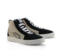Alpinestars Ride-63 Motorcycle Motorbike Leather Shoes Black / Cool Grey / White