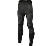 Alpinestars Ride Tech Bottom Winter Pants, Breathable Thermoactive Functional Underwear, Thermal Underwear Men Winter, Black Grey, Size XL/XXL