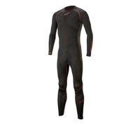 Alpinestars Ride Tech Lite 1Pc Undersuit Base Layer Race Leathers Black Red