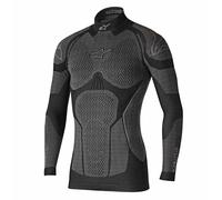 Alpinestars Ride Tech Motorbike Winter Thermal Long Sleeve Base Layer Black/Grey