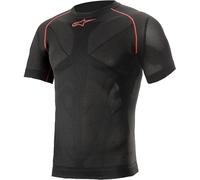 Alpinestars Tech Short Sleeve Undershirt Black Red - XS-S