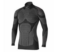 Alpinestars Ride Tech Winter Top LS, black-grey, size M L for Men