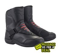 Alpinestars Ridge V2 Waterproof Motorcycle Boots Black