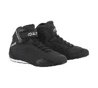 Alpinestars Sektor Motorcycle Riding Shoes (Black)