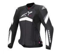 Alpinestars (Road) Ladies Jacket, Textile - T-GP Plus R V4 (Black/White)