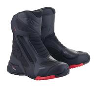 Alpinestars RT-7 Drystar Waterproof Motorcycle Motorbike Riding Boots Black Red