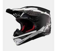 Alpinestars Supertech S-M10 Ampress 2024 Motocross Helmet, black-white, size M for Men