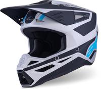 Alpinestars S-M3 Heat Motocross Helmet, black-silver, size 2XL for Men