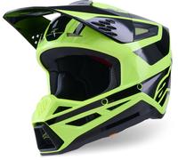 Alpinestars S-M3 Heat Motocross Helmet, black-yellow, size S for Men