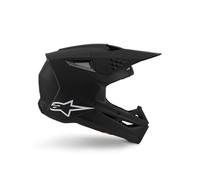 Alpinestars S-M3 Motocross Helmet, Schwarz Matt, M (57/58)