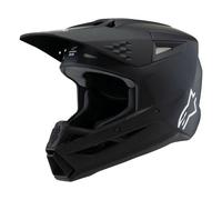 Alpinestars S-M3 Solid Youth Moto Motocross Off-Road MX Helmet Black