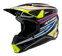 Alpinestars SM3 Wurx Youth Motocross Helmet, black/yellow/red, size Y/M (50/51)
