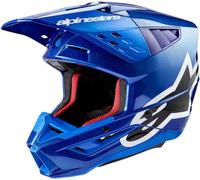 Alpinestars S-M5 Corp 2024 Motocross Helmet, blue, S (55/56)
