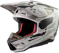 Alpinestars S-m5 Mineral Ece22.06 Off-road Helmet Green,Grey L