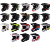 Alpinestars S-M5 Rover Motocross Helmet, black-grey, size XL