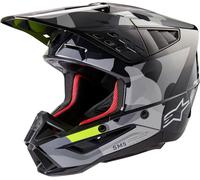 Alpinestars S-M5 Rover 2 2024 Motocross Helmet, black/grey/yellow, size M (57/58)