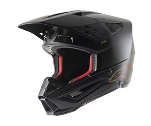Alpinestars S-M5 Solid Helmet Ece Black Brown Matt - LX