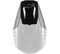 Alpinestars SM5 Motocross Off-Road MX Helmet Peak Matt Black