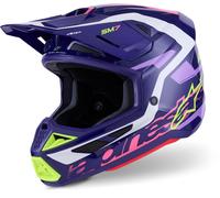 Alpinestars S-M7 Deed Motocross Helmet, purple, size XL (61/62)