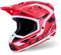 Alpinestars S-M7 Deed Motocross Helmet, red/black, size M (57/58)