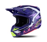 Alpinestars S-M7 Deed Motocross Helmet, purple, size L (59/60)