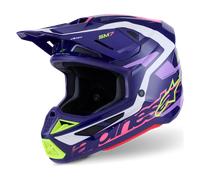 Alpinestars S-M7 Deed MX Helmet Purple/PinkXL Purple,Pink