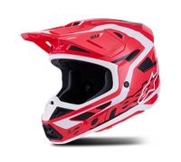 Alpinestars S-M7 Deed Motocross Helmet, black-red, size XS for Men
