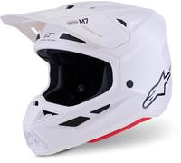 Alpinestars S-M7 Motocross Helmet, white, size L for Men