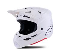 Alpinestars S-M7 Solid MX Helmet White GlossyXS White Glossy