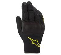 Alpinestars S Max Drystar Waterproof Motorcycle Gloves, black-yellow, size 3XL for Men